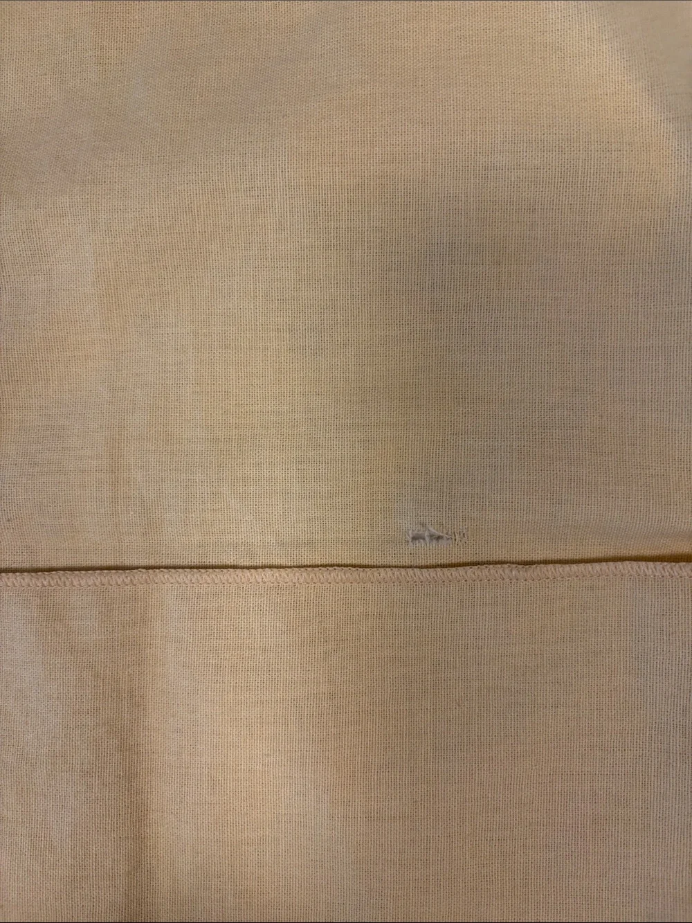Louis Vuitton Yellow Fabric Dust Cover with Black Logo